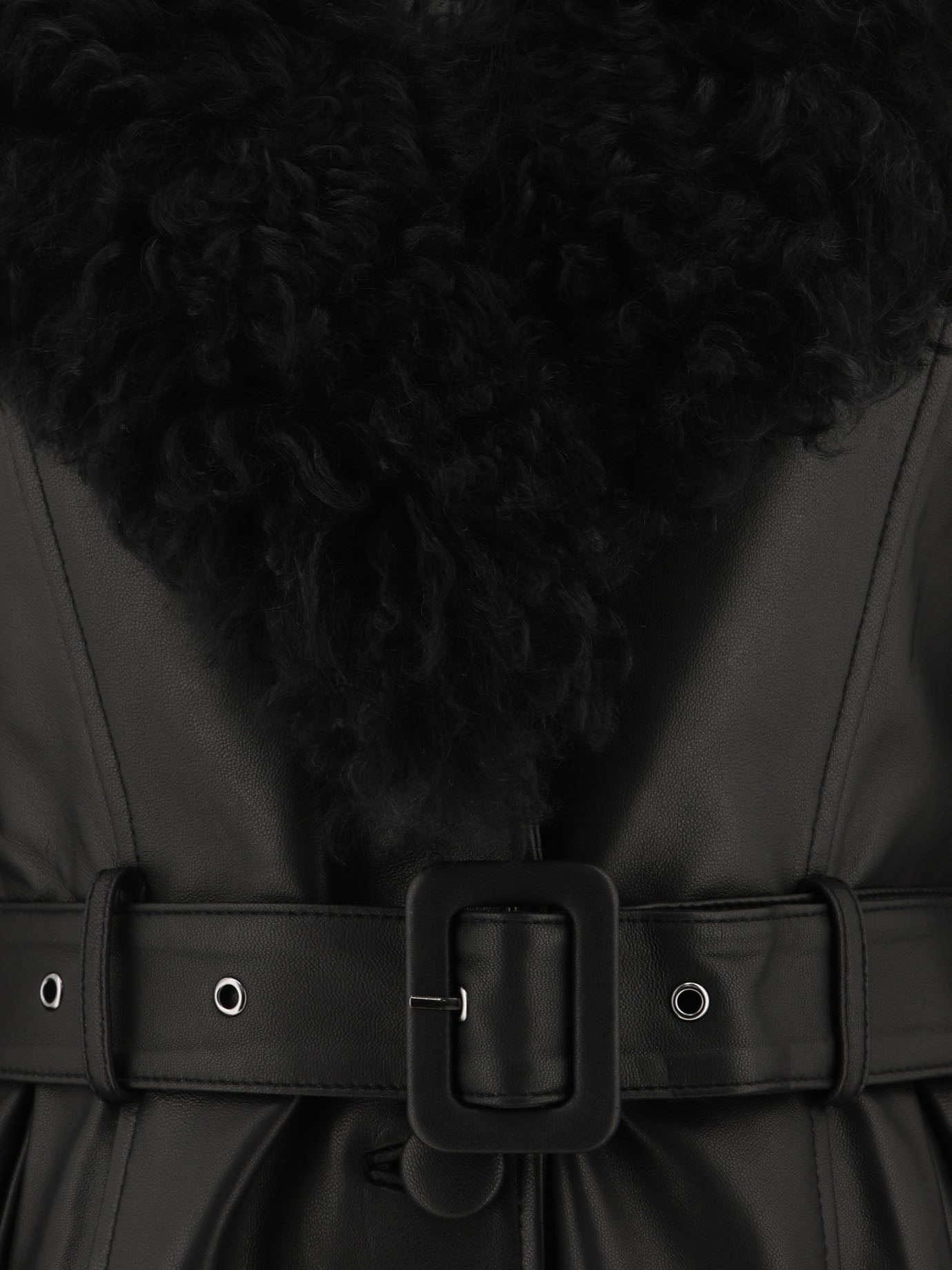 Long coats Solid colour  Black - Saks Potts Women | PDP | VIETTI Online Store | thumbnail_3