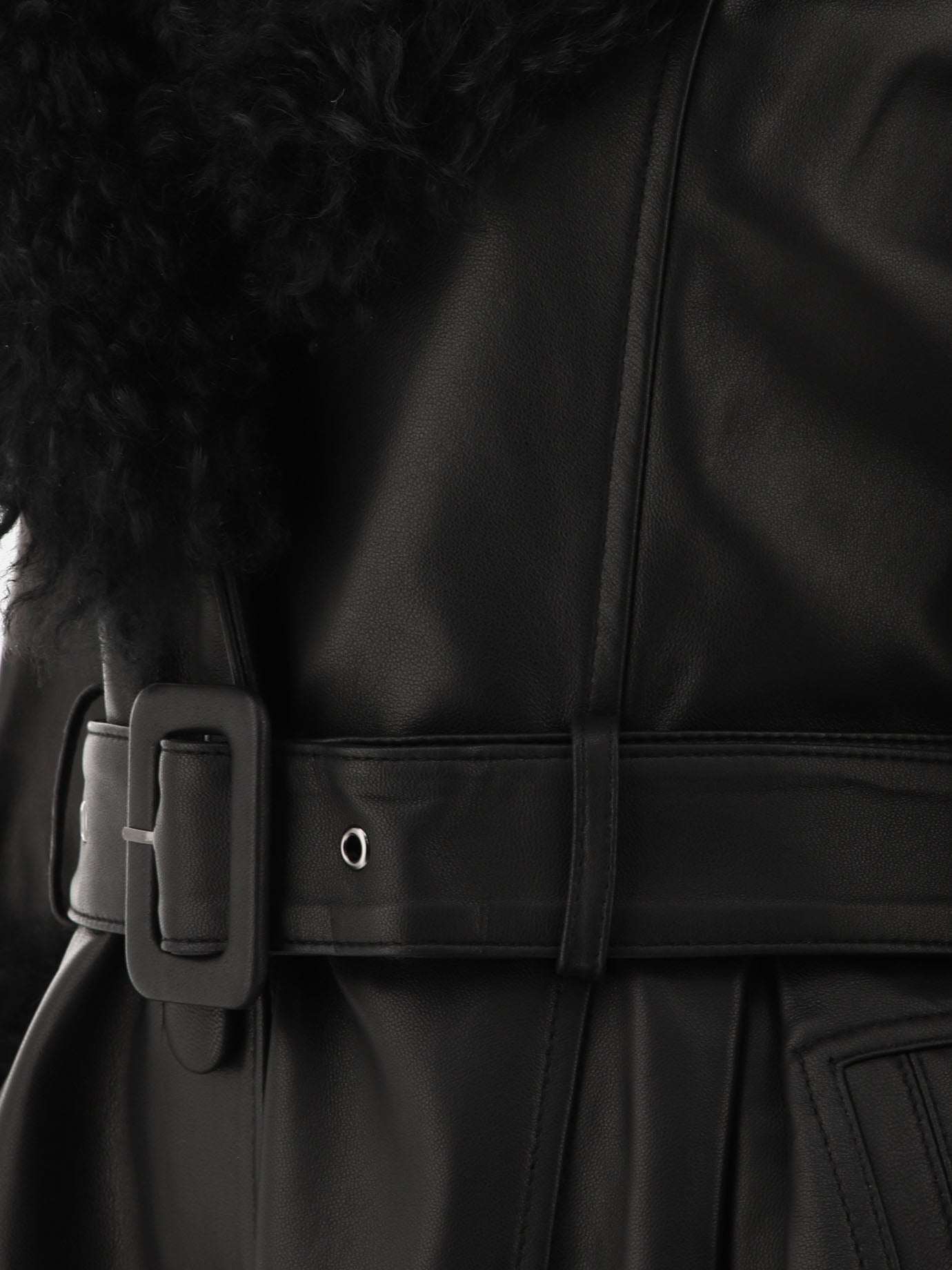 Long coats Solid colour  Black - Saks Potts Women | PDP | VIETTI Online Store | Zoom-Modal_4
