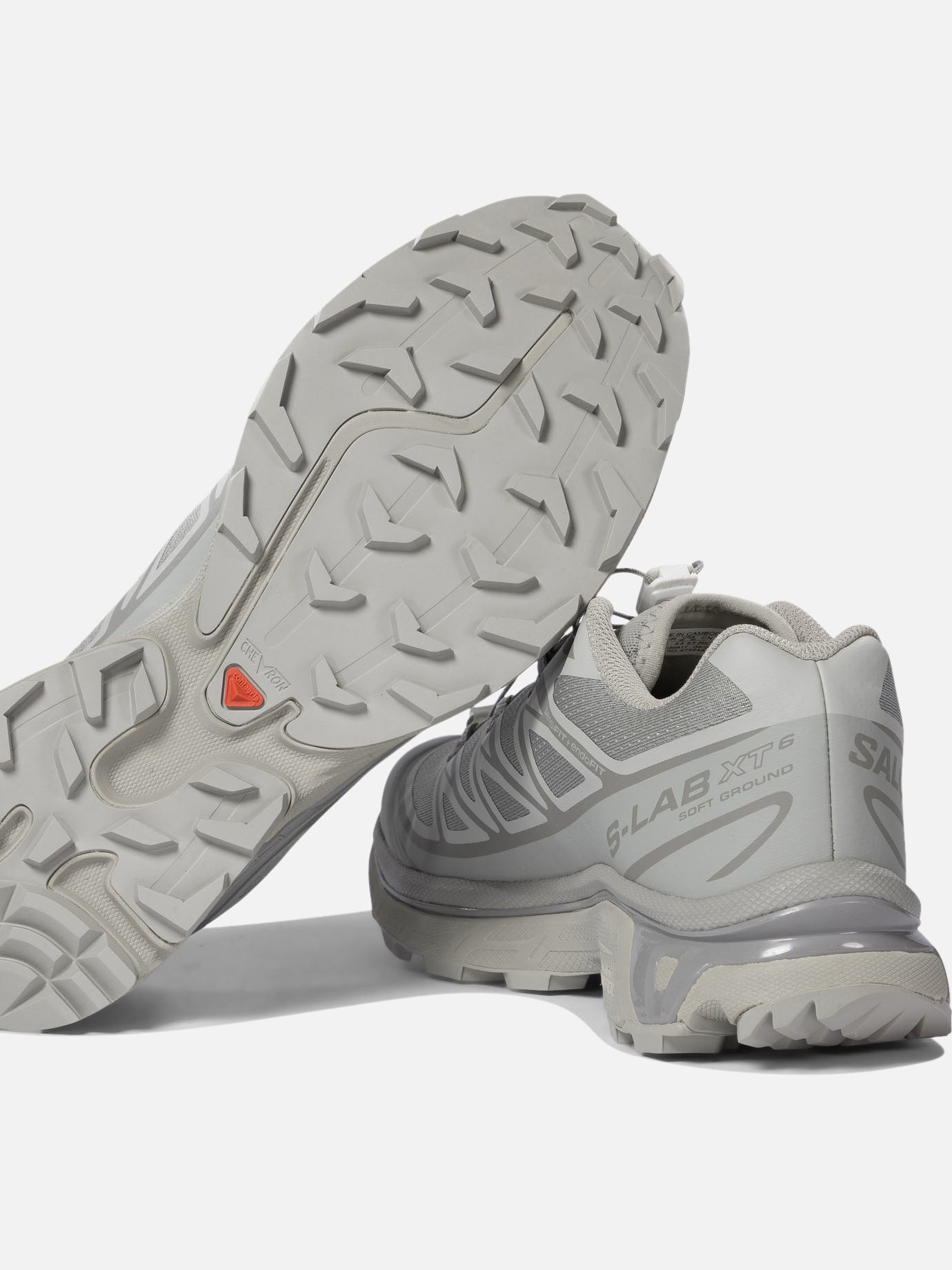 Low top sneakers 100% mesh - 100% rubber  Grey - Salomon Men | PDP | VIETTI Online Store | thumbnail_5