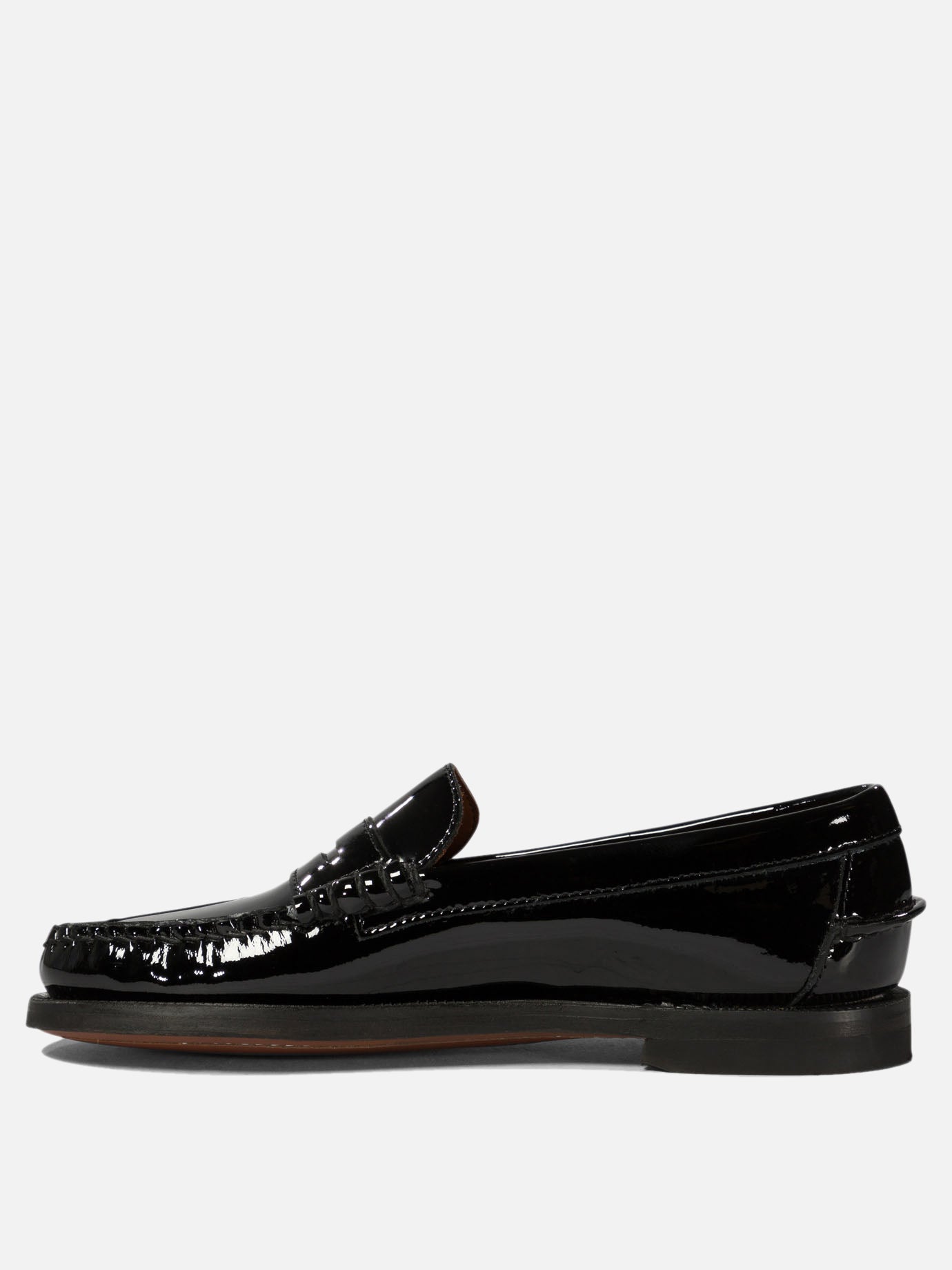 Sebago "Classic Dan" patent leather loafers Black