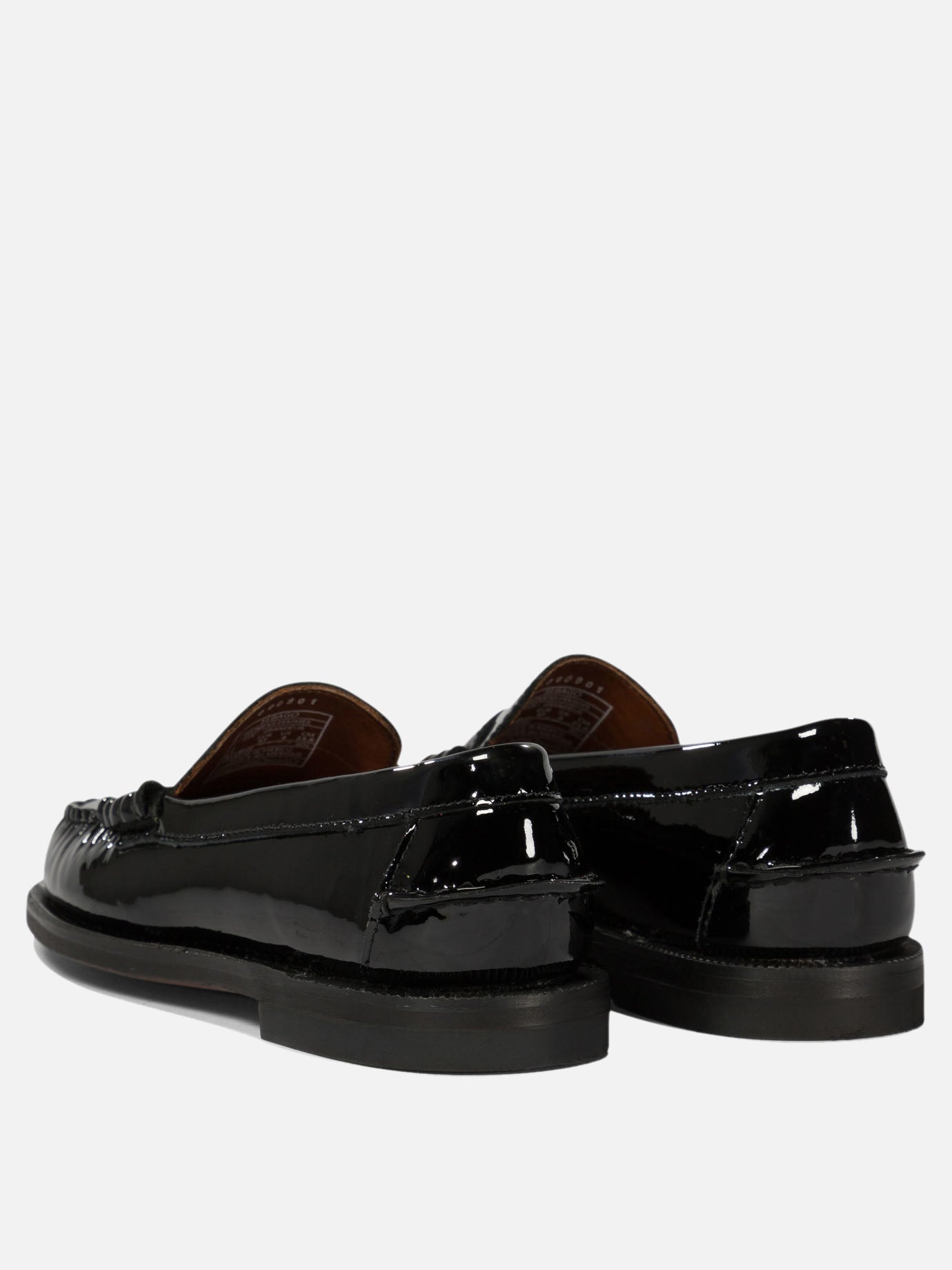 Sebago "Classic Dan" patent leather loafers Black