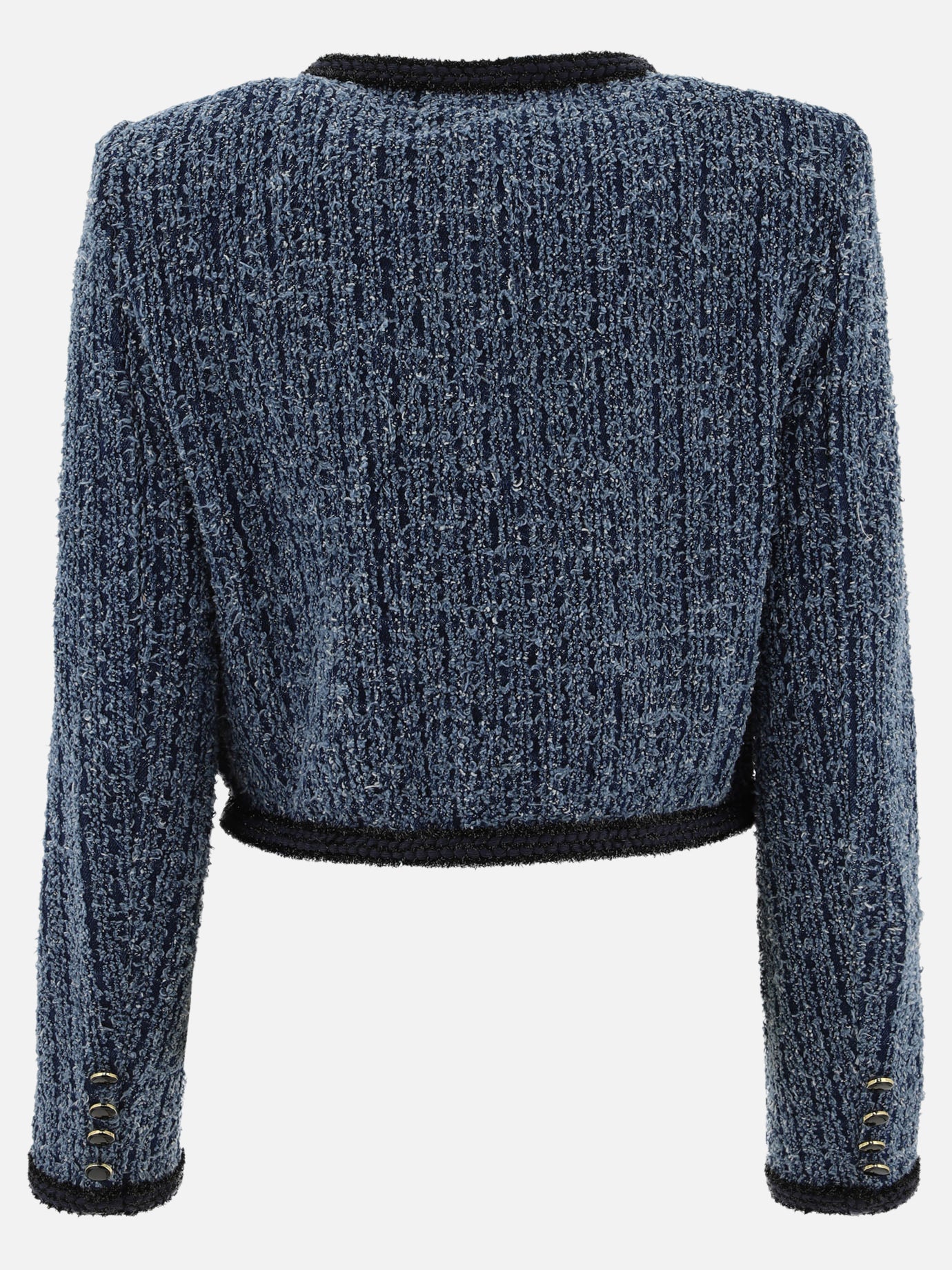 Denim jackets Solid colour  Blue - Self-portrait Women | PDP | VIETTI Online Store | Zoom-Modal_2
