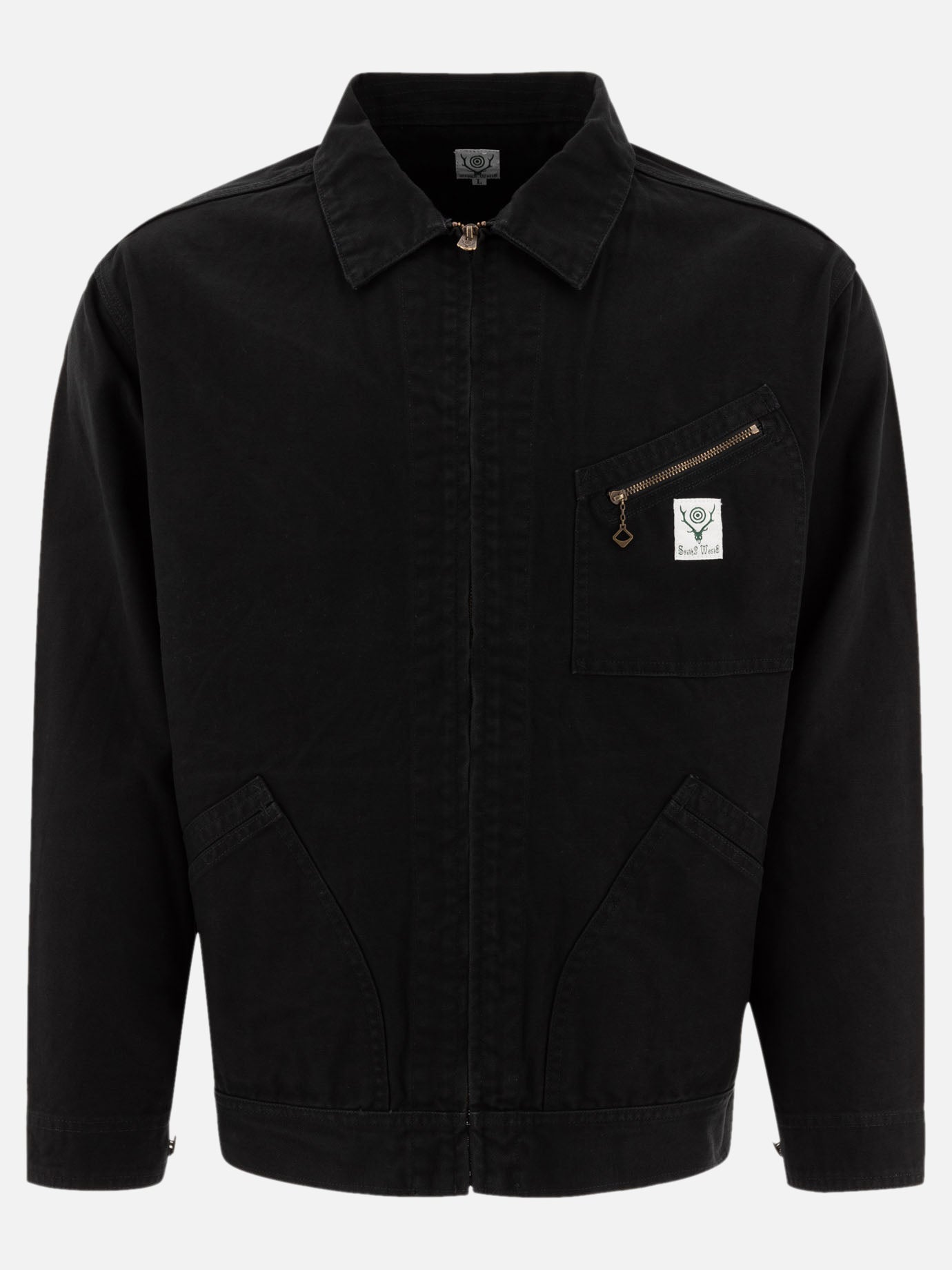 Quilted & Utility Jackets Solid colour  Black - South2 West8 Men | PDP | VIETTI Online Store | Zoom-Modal

