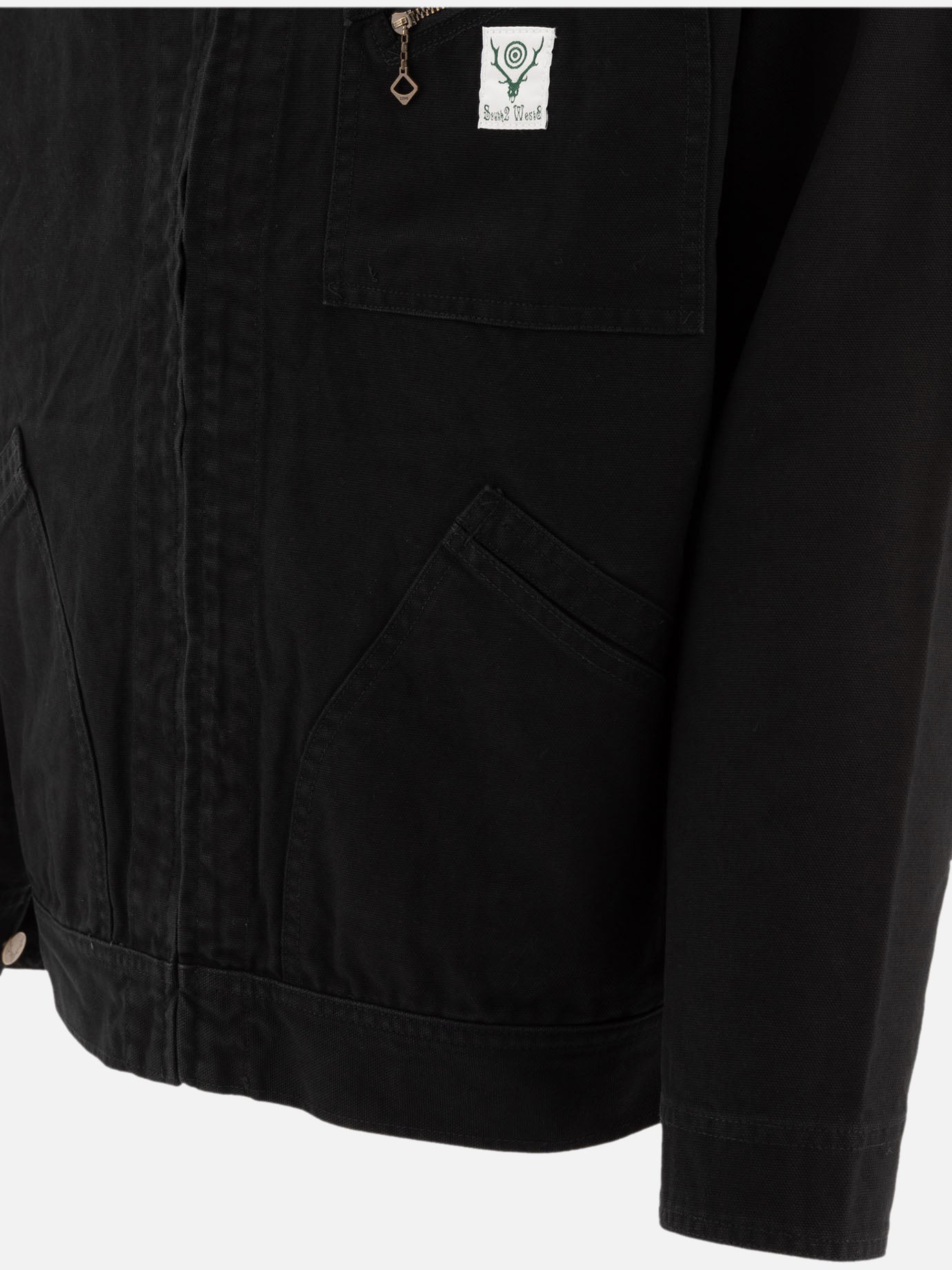 Quilted & Utility Jackets Solid colour  Black - South2 West8 Men | PDP | VIETTI Online Store | Zoom-Modal_4

