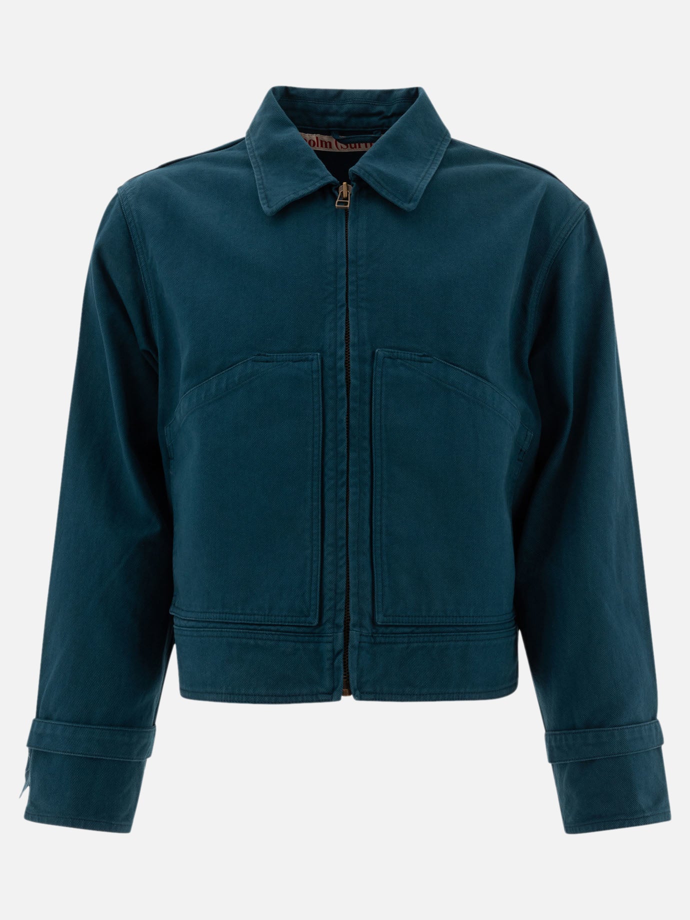 Quilted & Utility Jackets Solid colour  Blue - Stockholm Surfboard Club Men | PDP | VIETTI Online Store | Zoom-Modal
