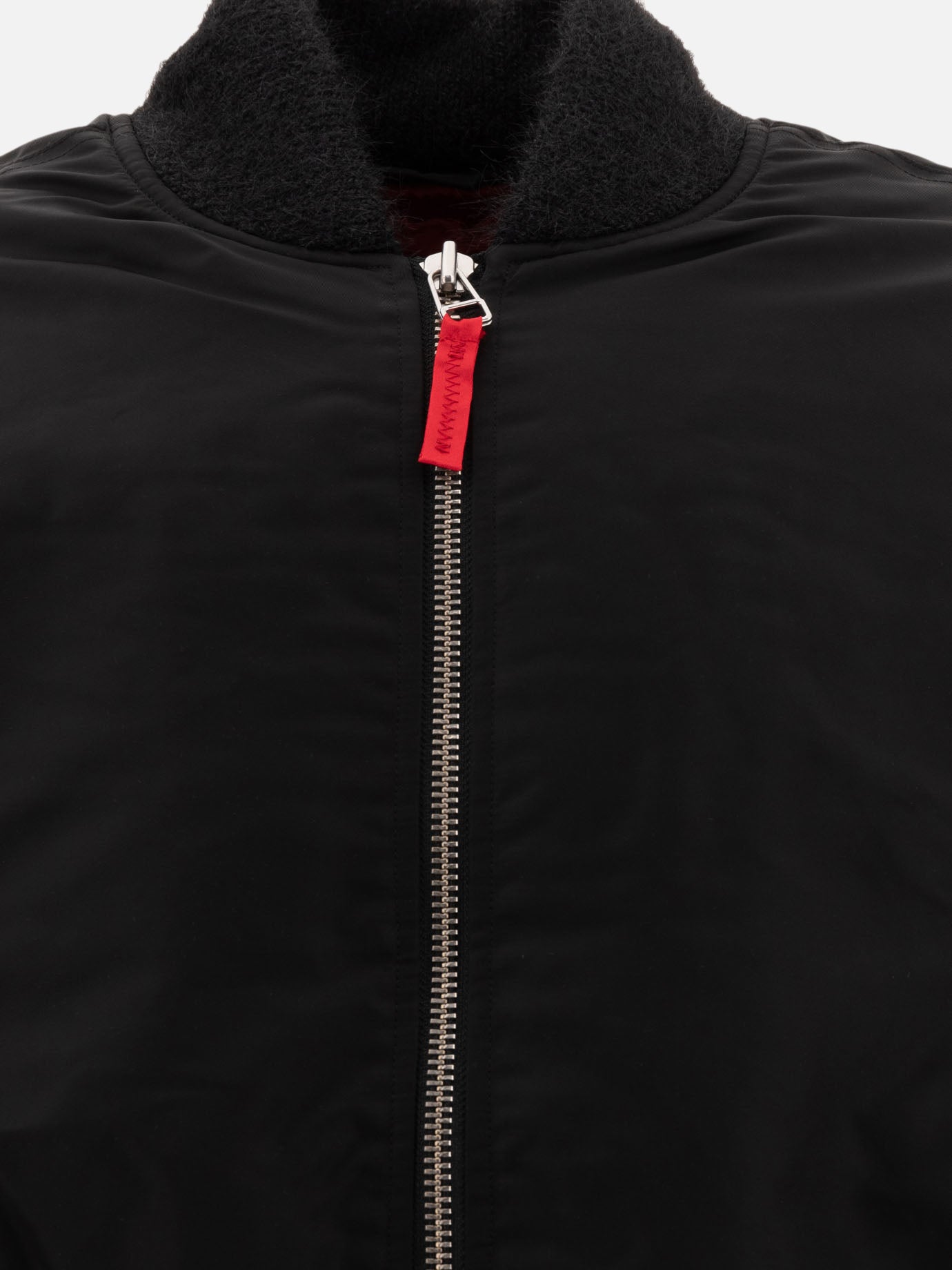 Bomber jackets Solid colour  Black - Stockholm Surfboard Club Men | PDP | VIETTI Online Store | Zoom-Modal_3
