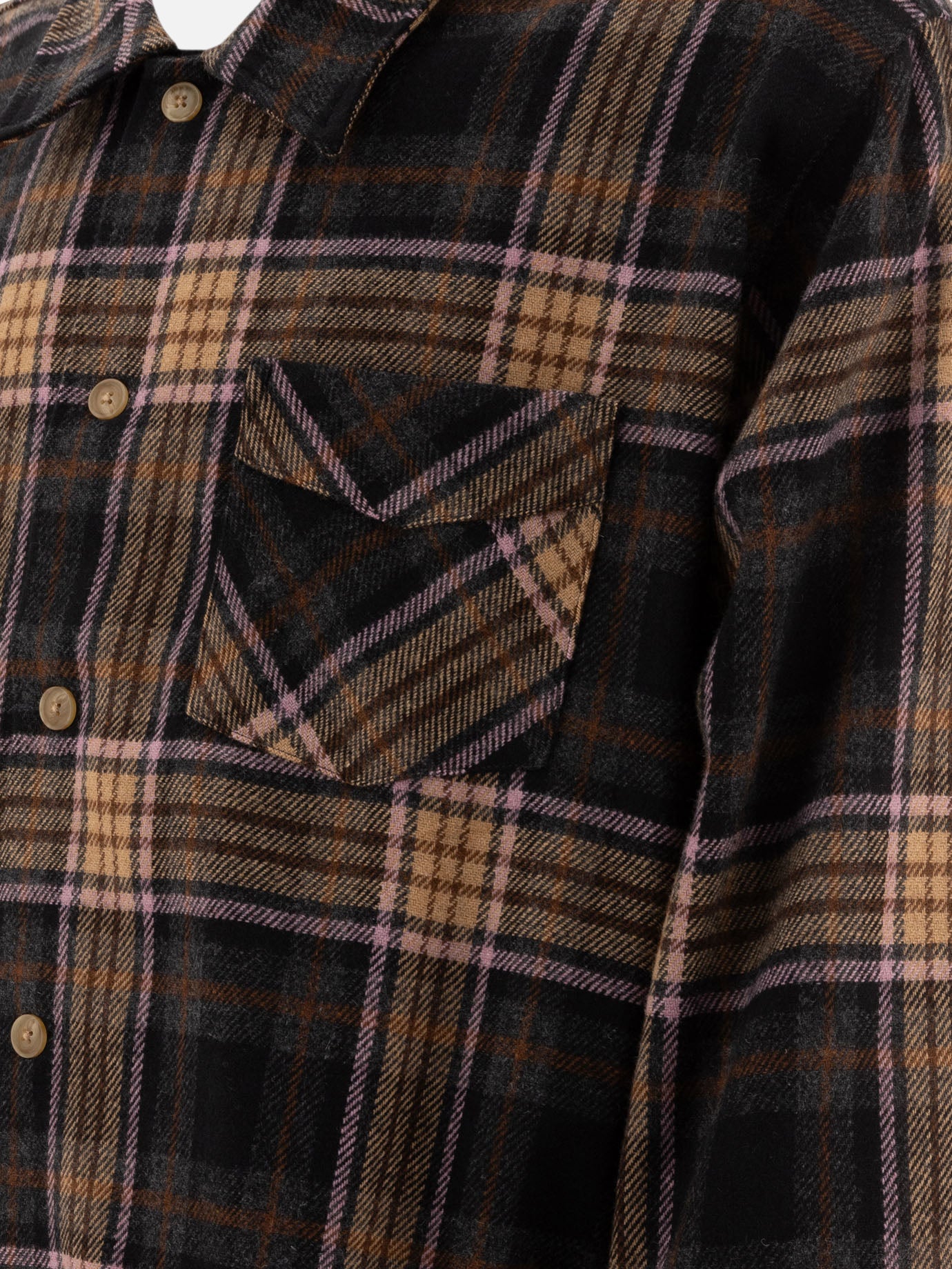 Overshirt jackets Plaid  Brown - Stockholm Surfboard Club Men | PDP | VIETTI Online Store | Zoom-Modal_4

