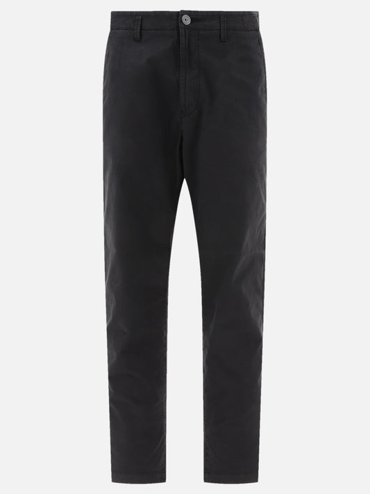 Stone Island "Compass" cargo trousers Black