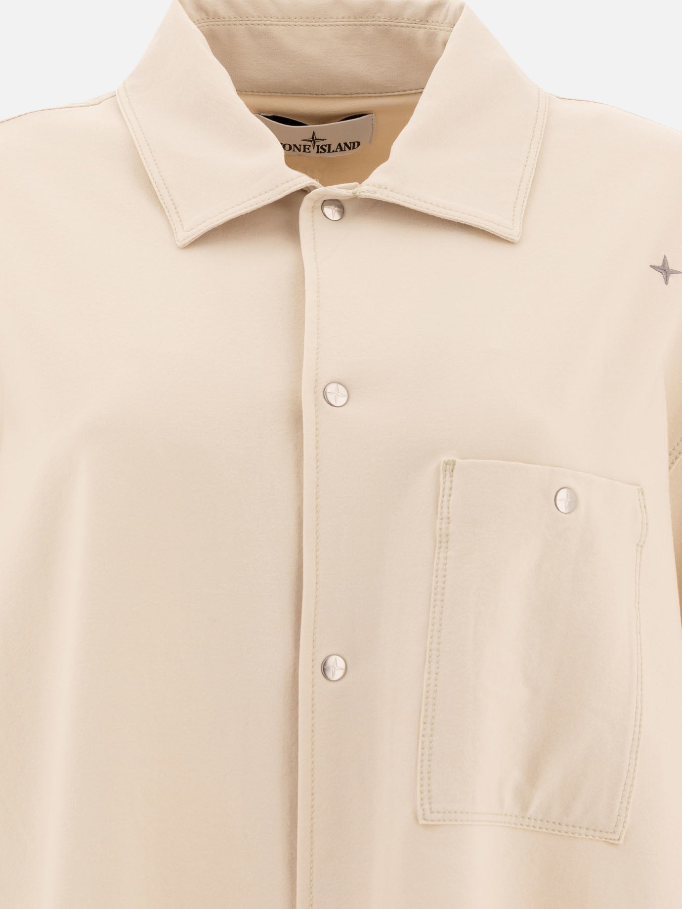 Stone Island "Stellina" overshirt jacket Beige