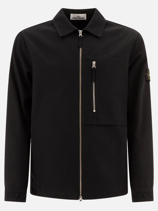 Stone Island "Compass" overshirt Black