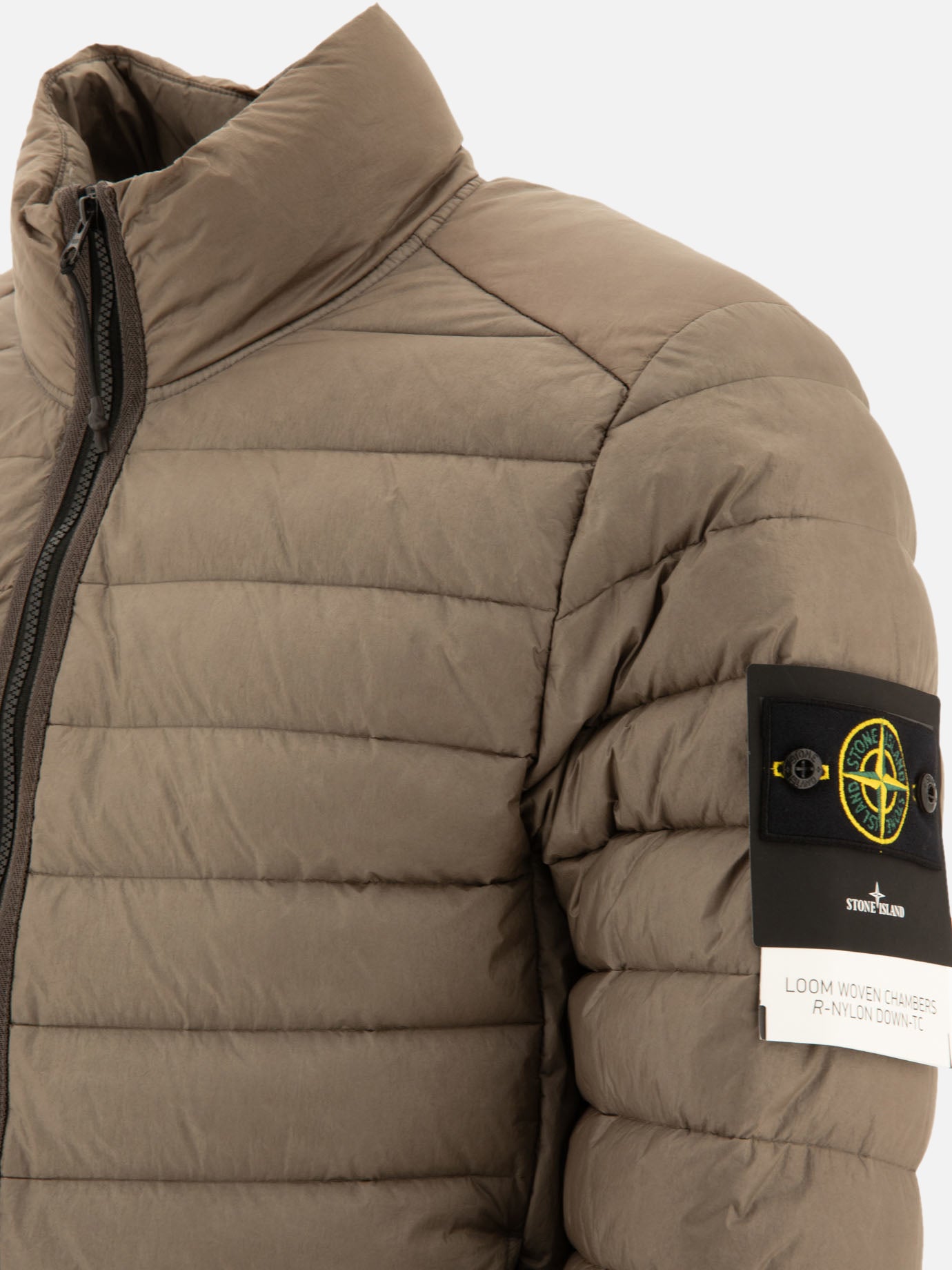 Down jackets Solid colour  Beige - Stone Island Men | PDP | VIETTI Online Store | Zoom-Modal_4
