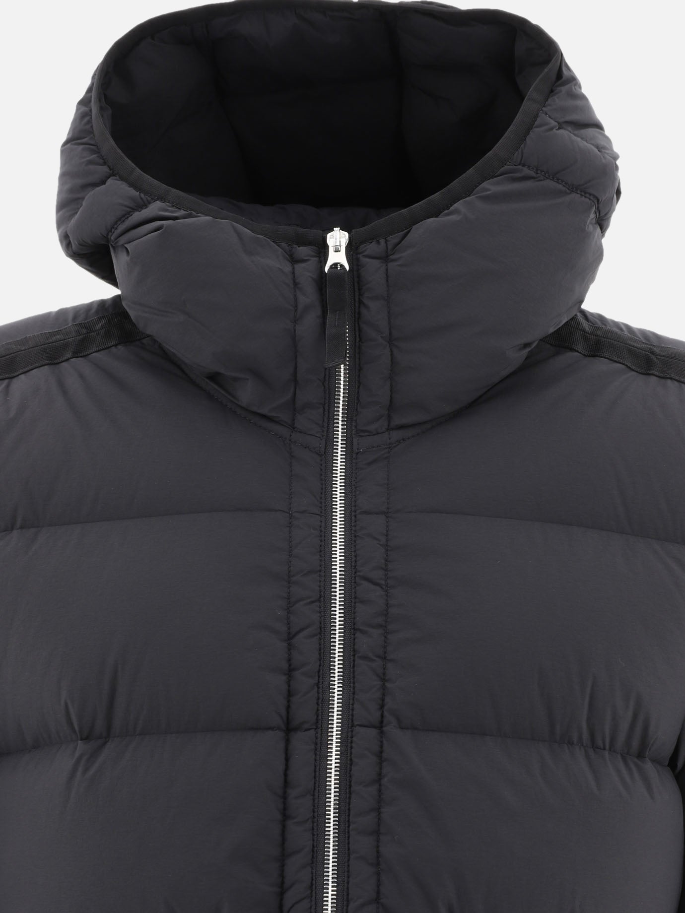 Down jackets Solid colour  Black - Stone Island Men | PDP | VIETTI Online Store | thumbnail_3