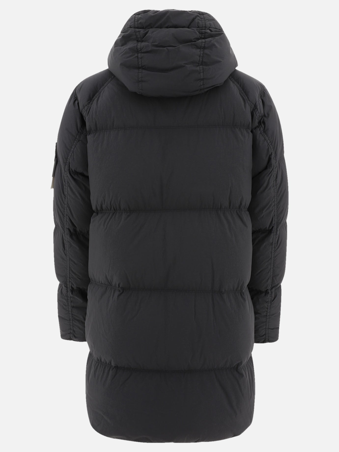 Down coats Solid colour  Black - Stone Island Men | PDP | VIETTI Online Store | Zoom-Modal_2
