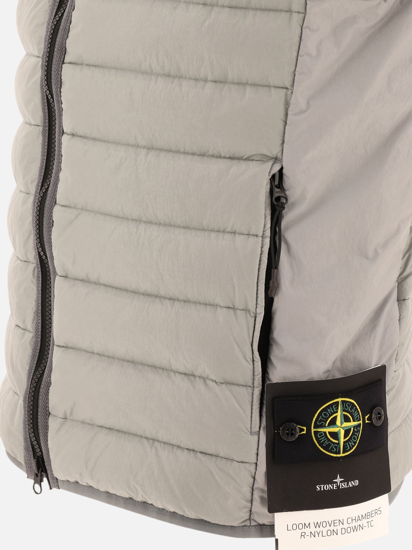 Vest jackets Solid colour  Grey - Stone Island Men | PDP | VIETTI Online Store | Zoom-Modal_4
