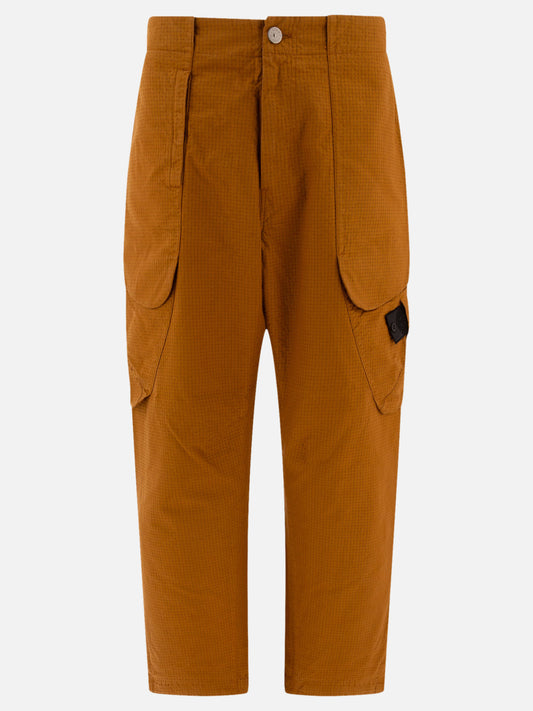 Cargo & parachute trousers Solid colour  Brown - Stone Island Shadow Project Men | PLP | VIETTI Online Store 
