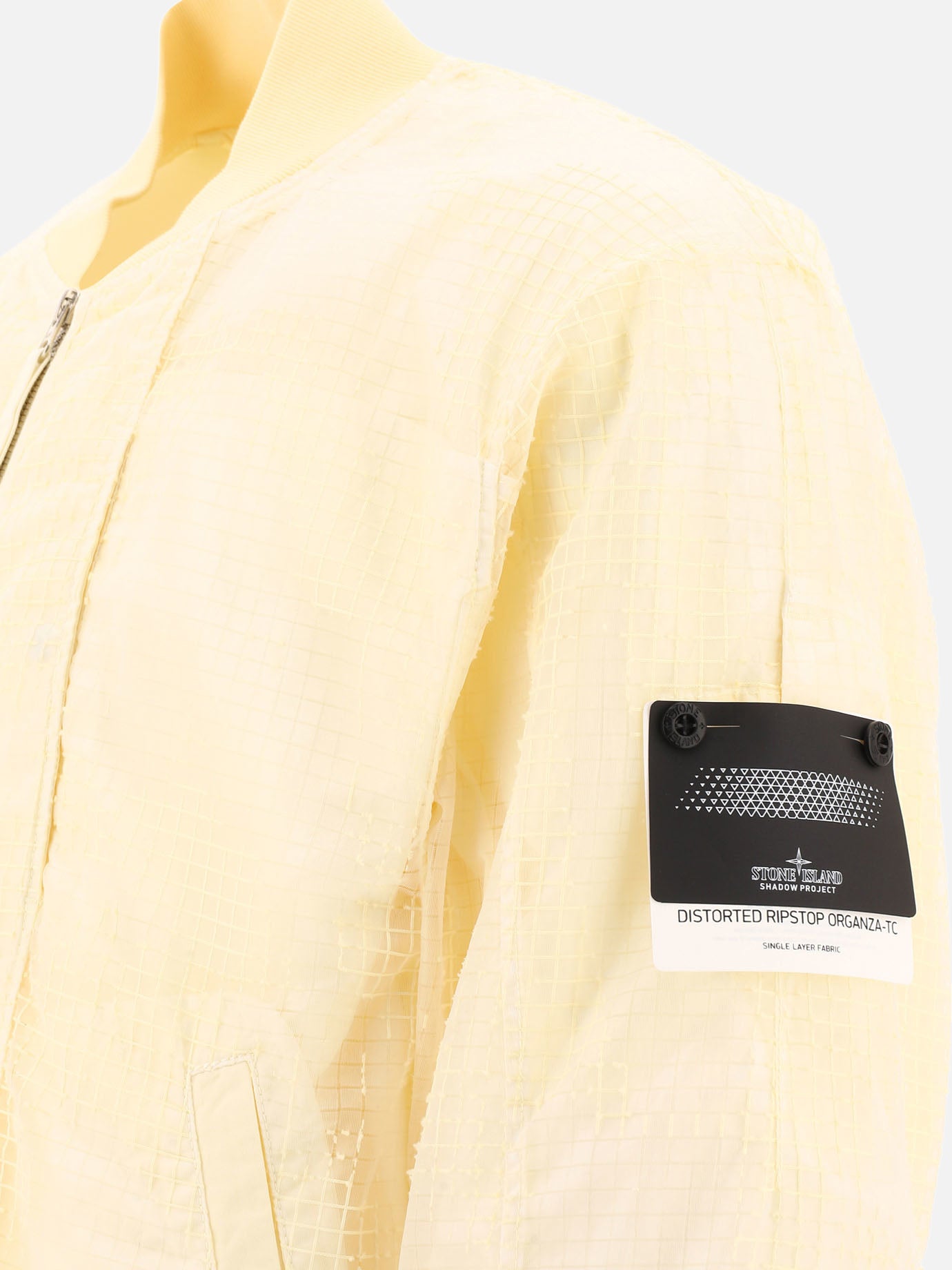 Bomber jackets Solid colour  Yellow - Stone Island Shadow Project Men | PDP | VIETTI Online Store | thumbnail_4