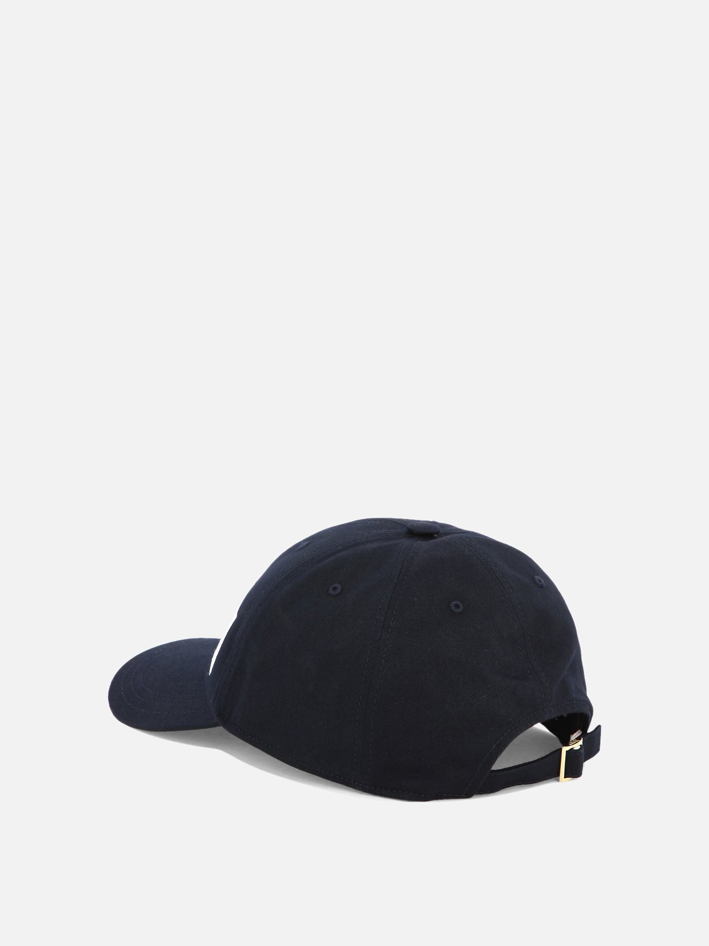 Thom Browne Baseball cap with logo patch Blue