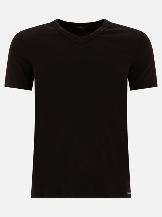 Tom Ford Slim-fit stretch cotton-jersey t-shirt Black