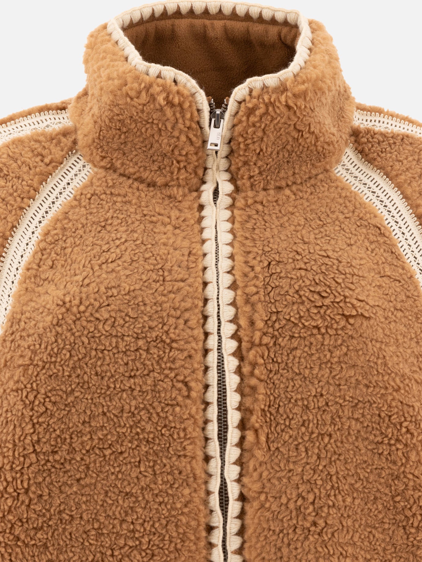 Fleece jackets Solid colour  Brown - Ugg Women | PDP | VIETTI Online Store | Zoom-Modal_3
