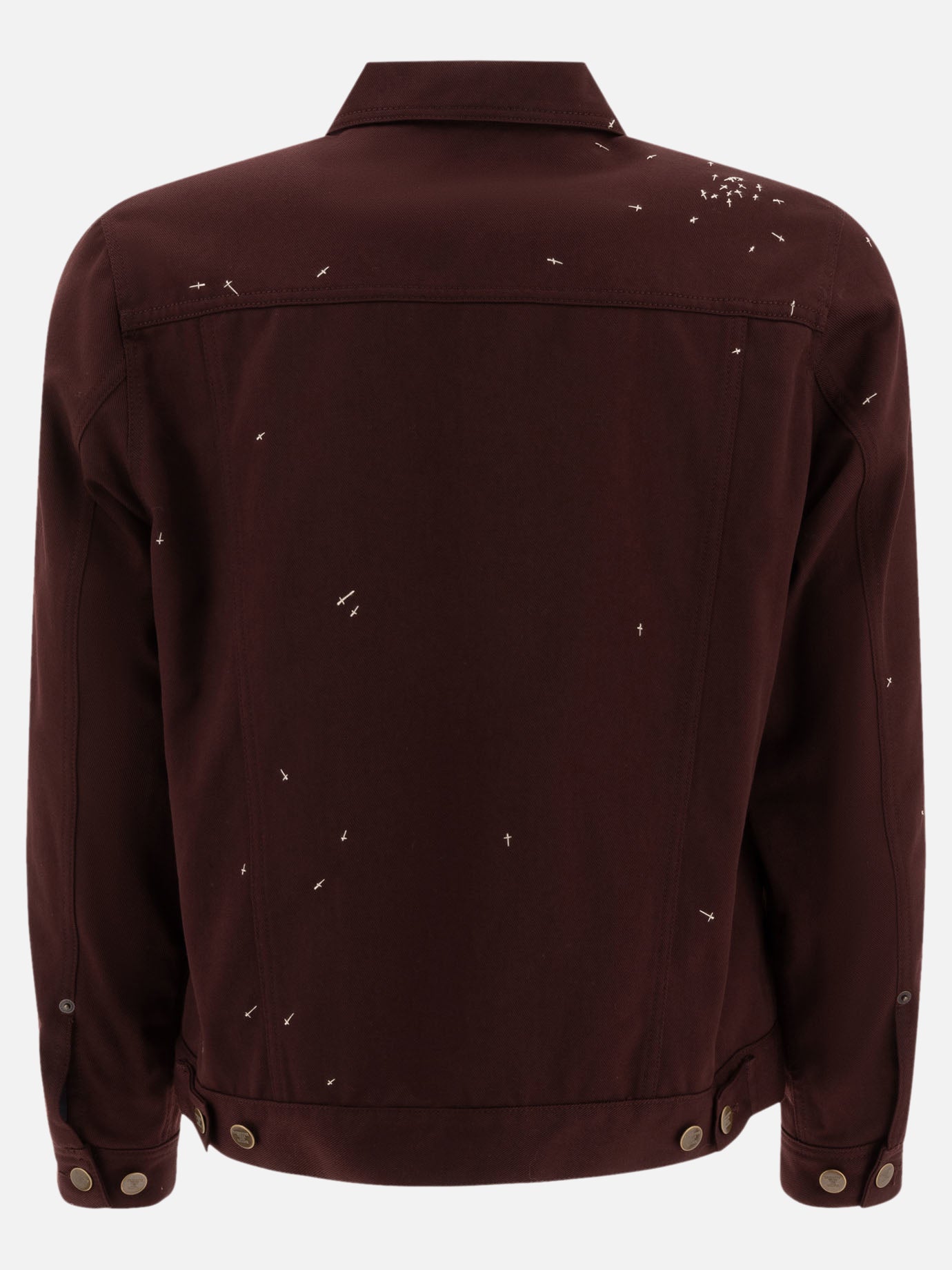 Denim jackets Solid colour  Bordeaux - Undercover Men | PDP | VIETTI Online Store | Zoom-Modal_2
