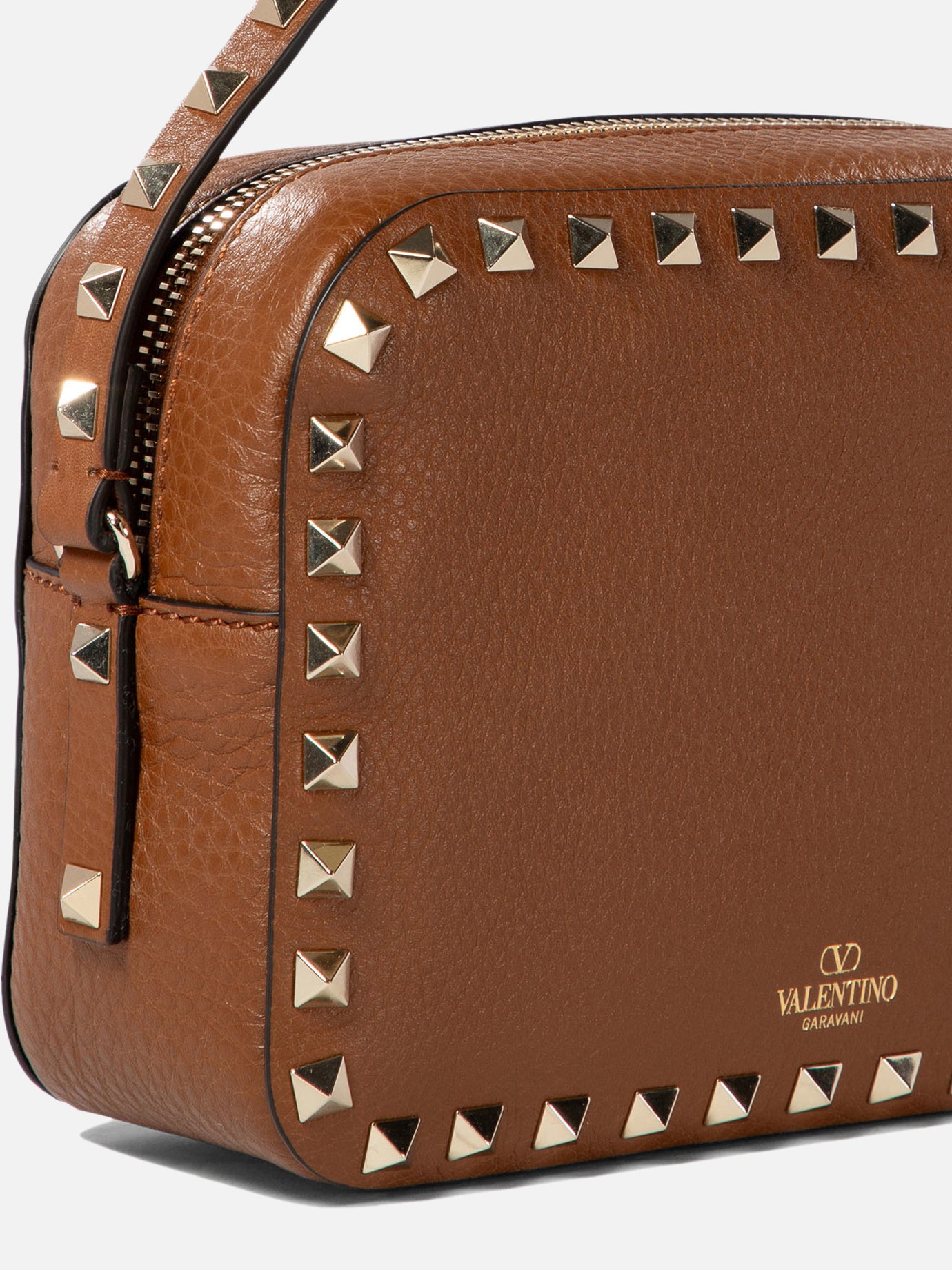 Valentino Garavani "Rockstud" crossbody bag Brown