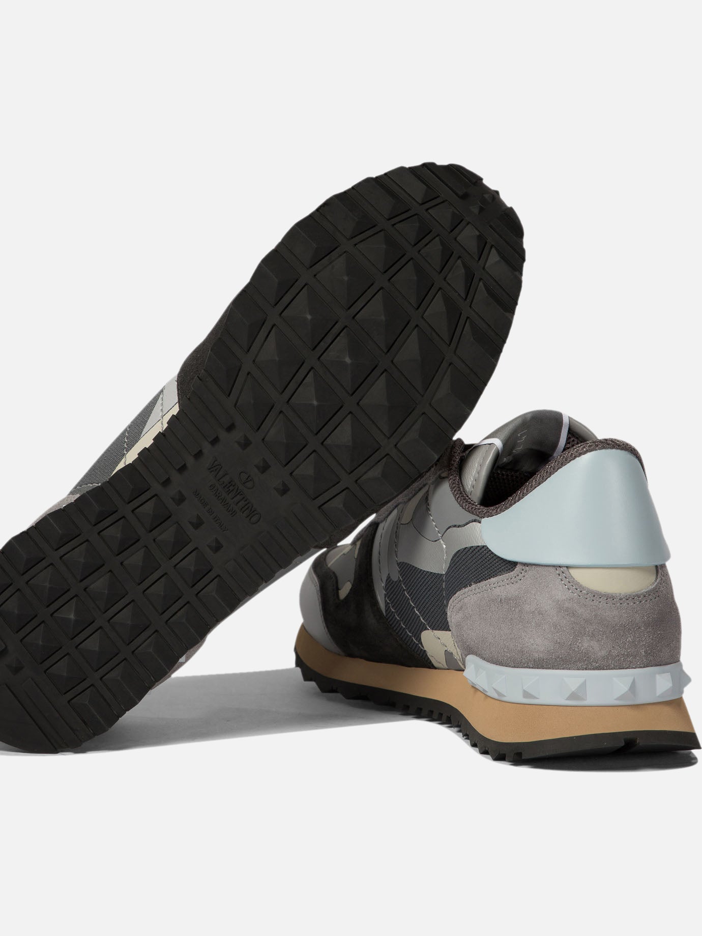 Valentino Garavani "Rockrunner Camouflage" sneakers Grey