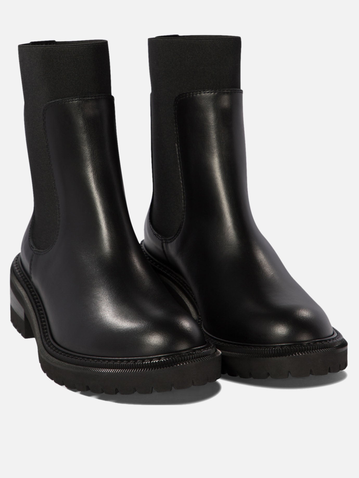 Via Roma 15 "Santa Monica" ankle boots Black