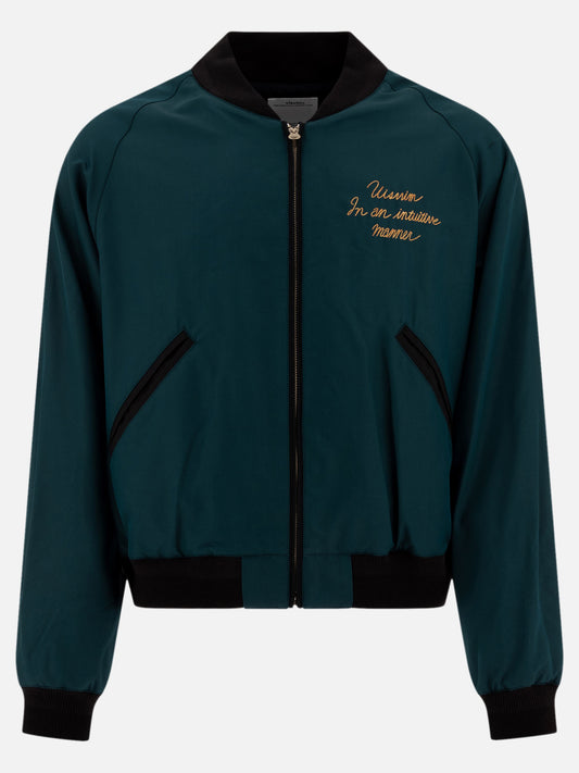 Bomber jackets Solid colour  Blue - Visvim Men | PLP | VIETTI Online Store 
