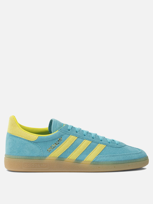 Low top sneakers 100% suede - 100% rubber  Light blue - Adidas Originals Women | PDP | VIETTI Online Store 
