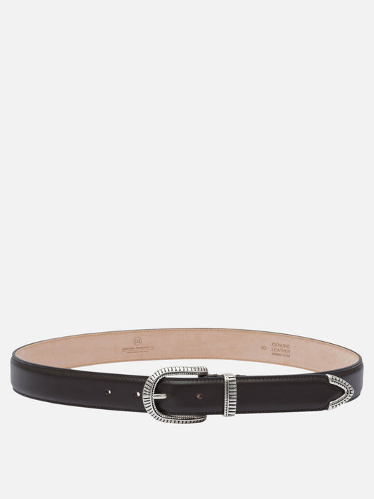 Leather belts 100% leather  Brown - Adriano Meneghetti Women | PDP | VIETTI Online Store 
