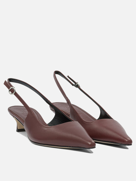 Slingbacks 100% leather - 70% leather 30% rubber  Bordeaux - Aeyde Women | PLP | VIETTI Online Store | 2

