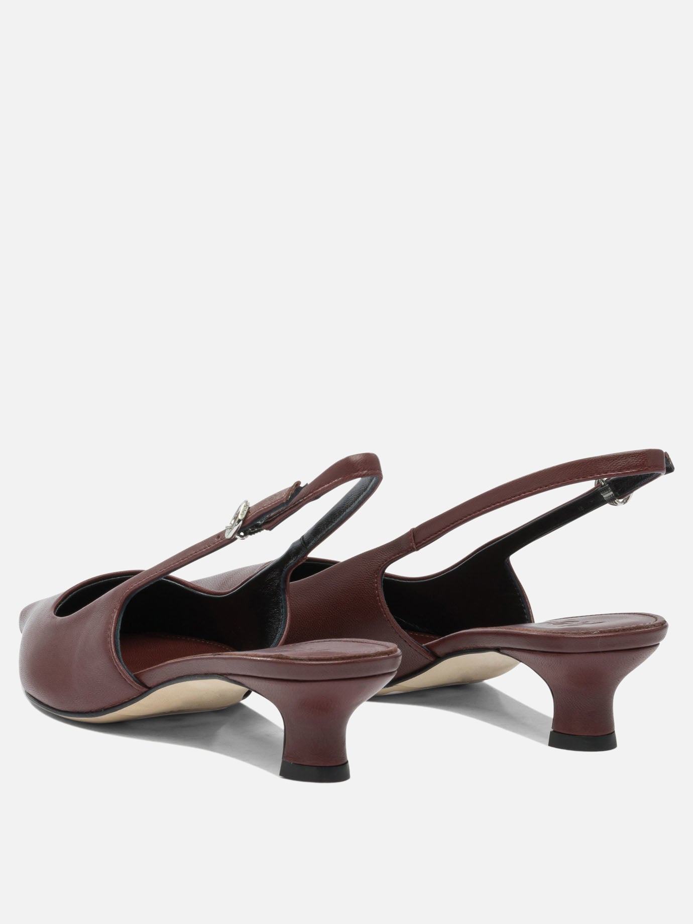 Slingbacks 100% leather - 70% leather 30% rubber  Bordeaux - Aeyde Women | PDP | VIETTI Online Store | thumbnail_4