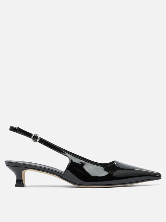 Slingbacks 100% leather - 70% leather 30% rubber  Black - Aeyde Women | PLP | VIETTI Online Store 
