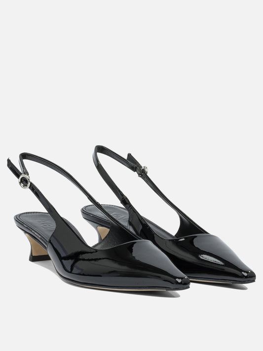 Slingbacks 100% leather - 70% leather 30% rubber  Black - Aeyde Women | PLP | VIETTI Online Store | 2

