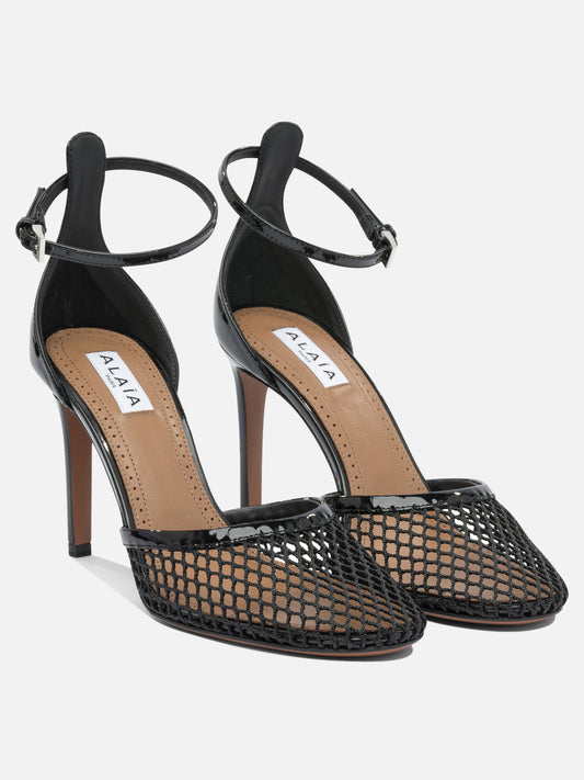 Alaïa Mesh pumps 16293200_36 Black 2