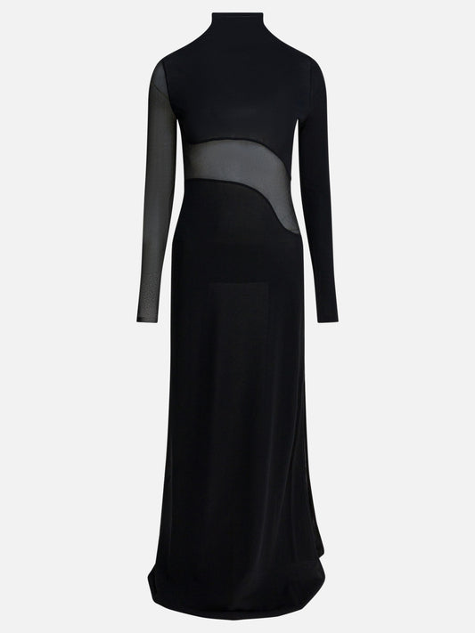 Long dresses Solid colour  Black - Alaïa Women | PDP | VIETTI Online Store 
