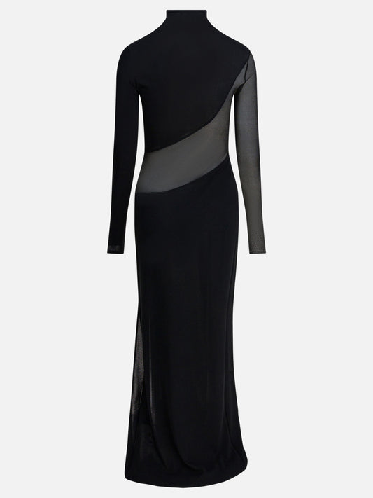 Long dresses Solid colour  Black - Alaïa Women | PDP | VIETTI Online Store | 2
