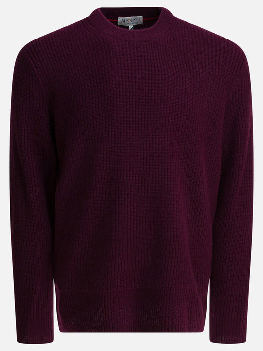 Crewneck sweaters Solid colour  Bordeaux - Alex Mill Men | PDP | VIETTI Online Store 
