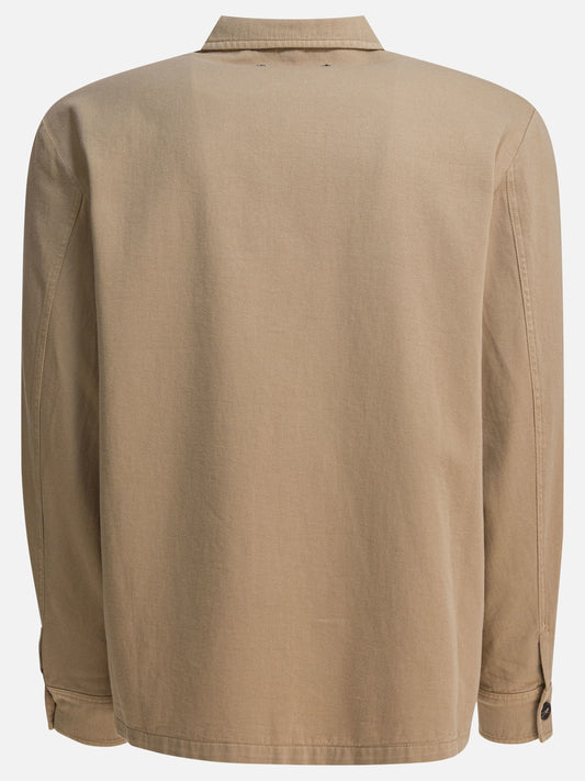 Overshirt jackets Solid colour  Beige - Altum Men | PDP | VIETTI Online Store | 2
