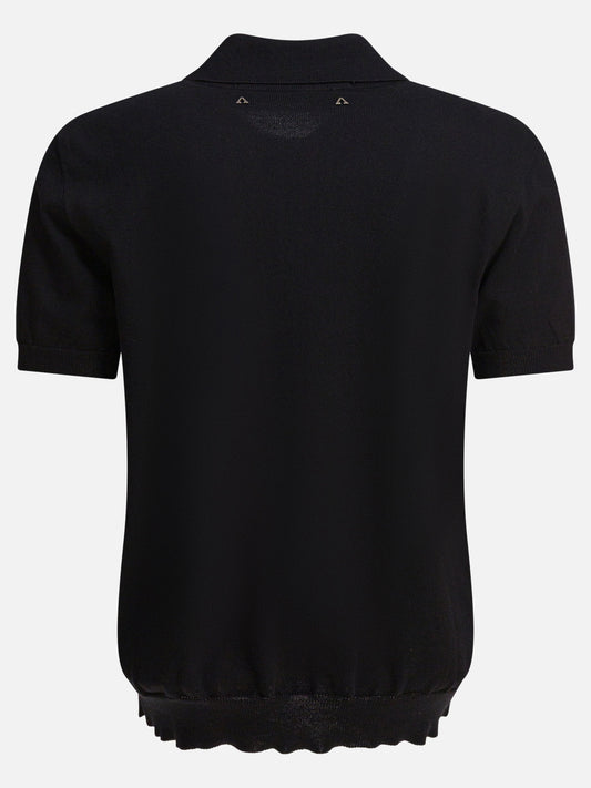 Polo shirts with buttons Solid colour  Black - Altum Men | PLP | VIETTI Online Store | 2
