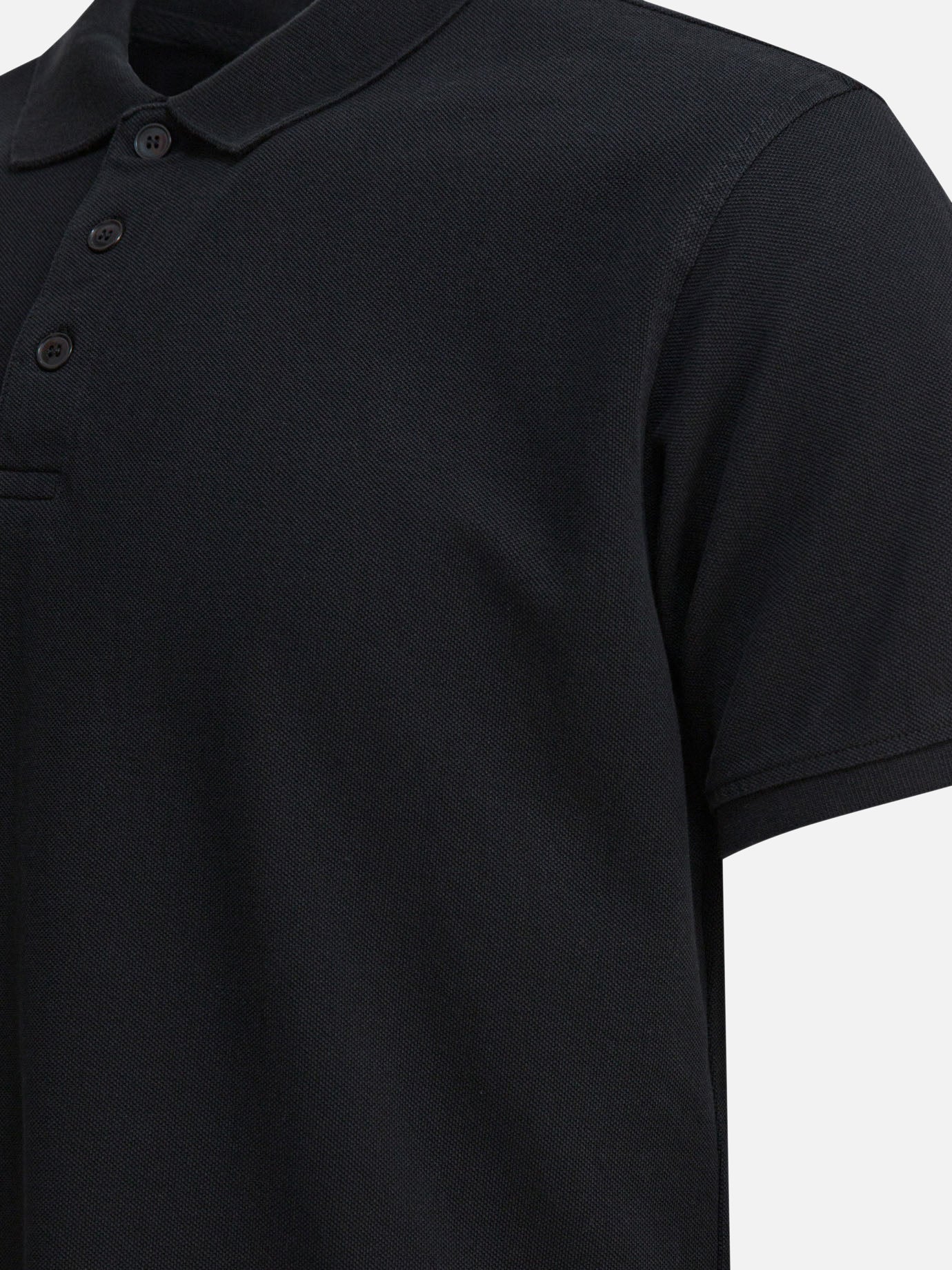 Polo shirts with buttons Solid colour  Black - Altum Men | PDP | VIETTI Online Store | Zoom-Modal_4
