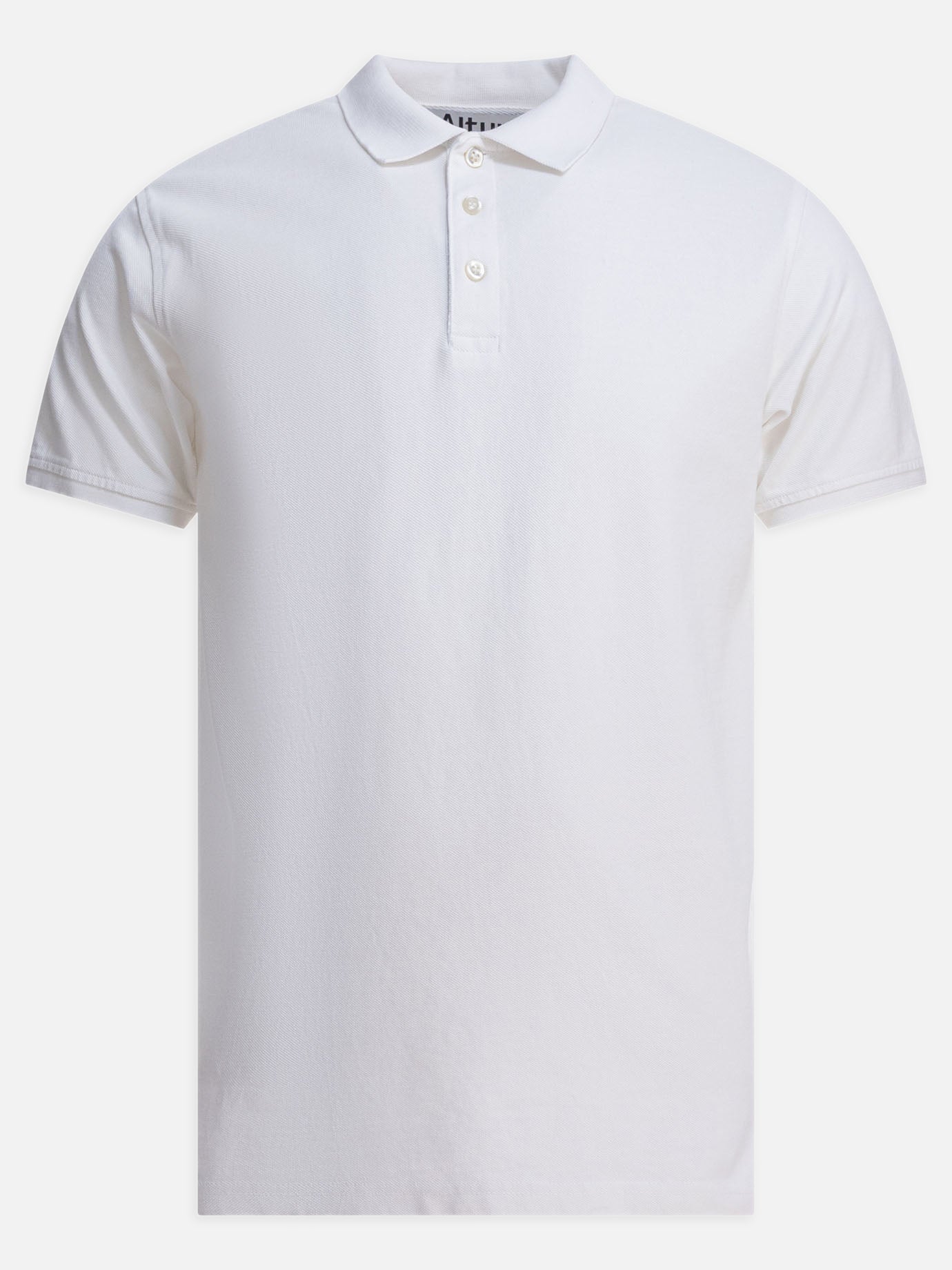 Polo shirts with buttons Solid colour  White - Altum Men | PDP | VIETTI Online Store | Zoom-Modal
