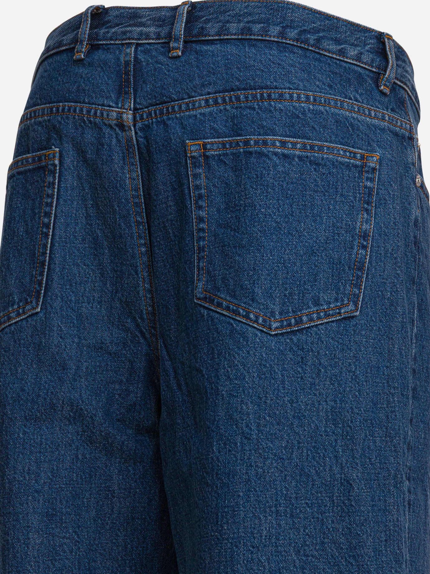 Wide-leg jeans Denim  Blue - A.P.C. Men | PDP | VIETTI Online Store | Zoom-Modal_4
