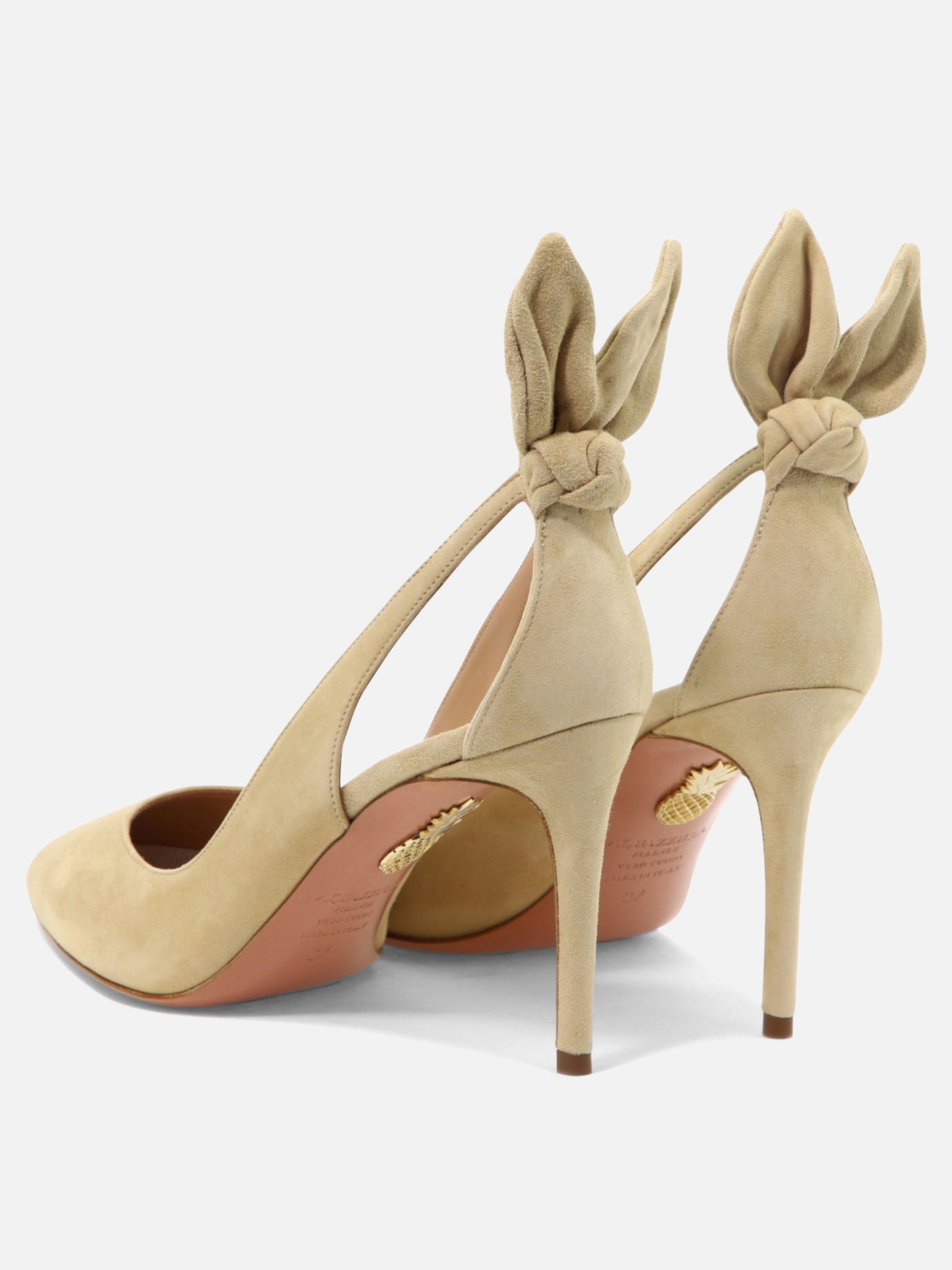 Pumps 100% suede - 100% leather  Beige - Aquazzura Women | PDP | VIETTI Online Store | Zoom-Modal_4

