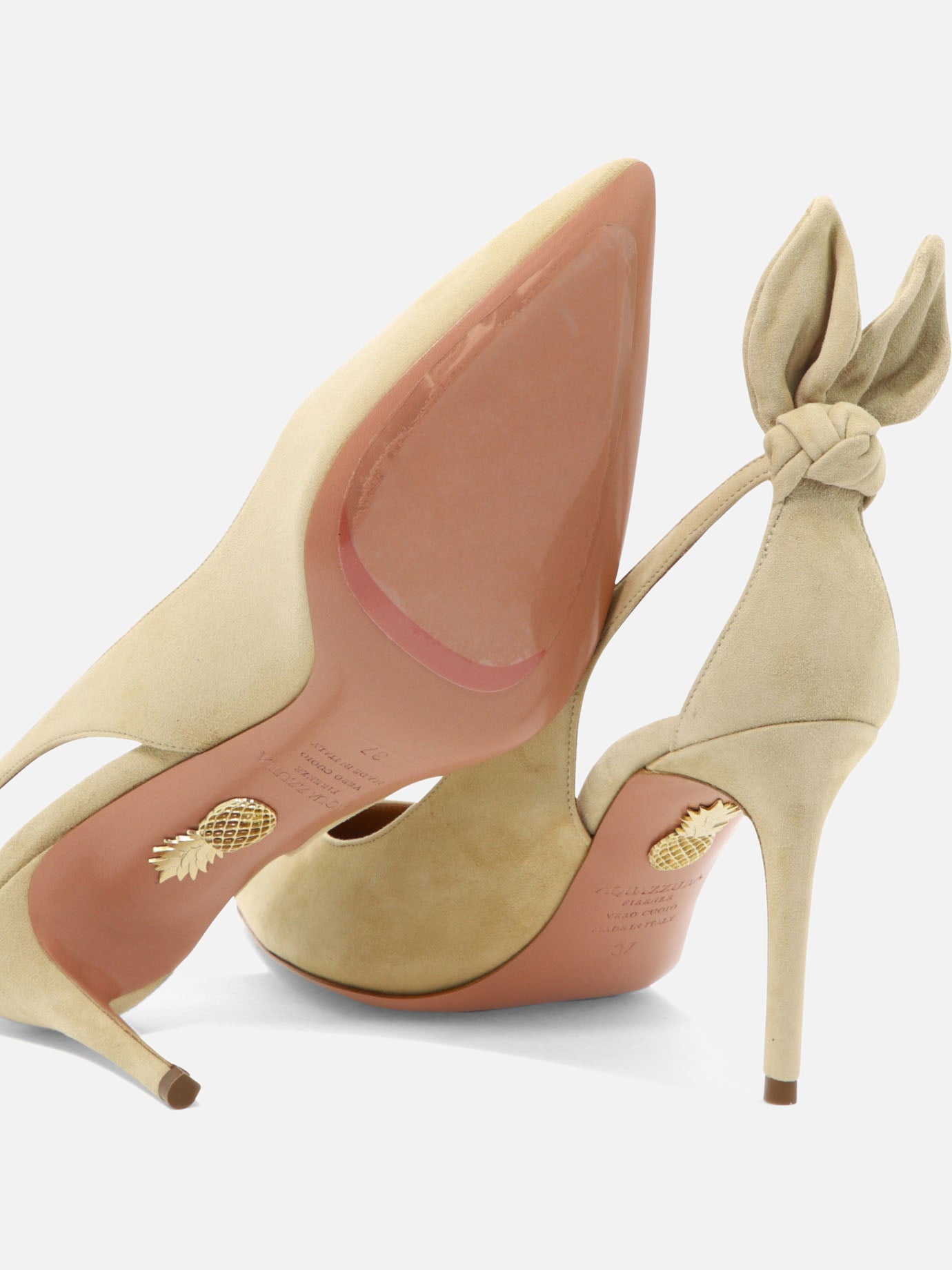 Pumps 100% suede - 100% leather  Beige - Aquazzura Women | PDP | VIETTI Online Store | thumbnail_5