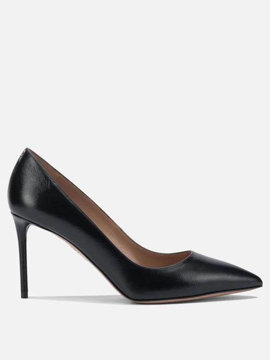 Pumps 100% calf leather - 100% calf leather  Black - Aquazzura Women | PDP | VIETTI Online Store 
