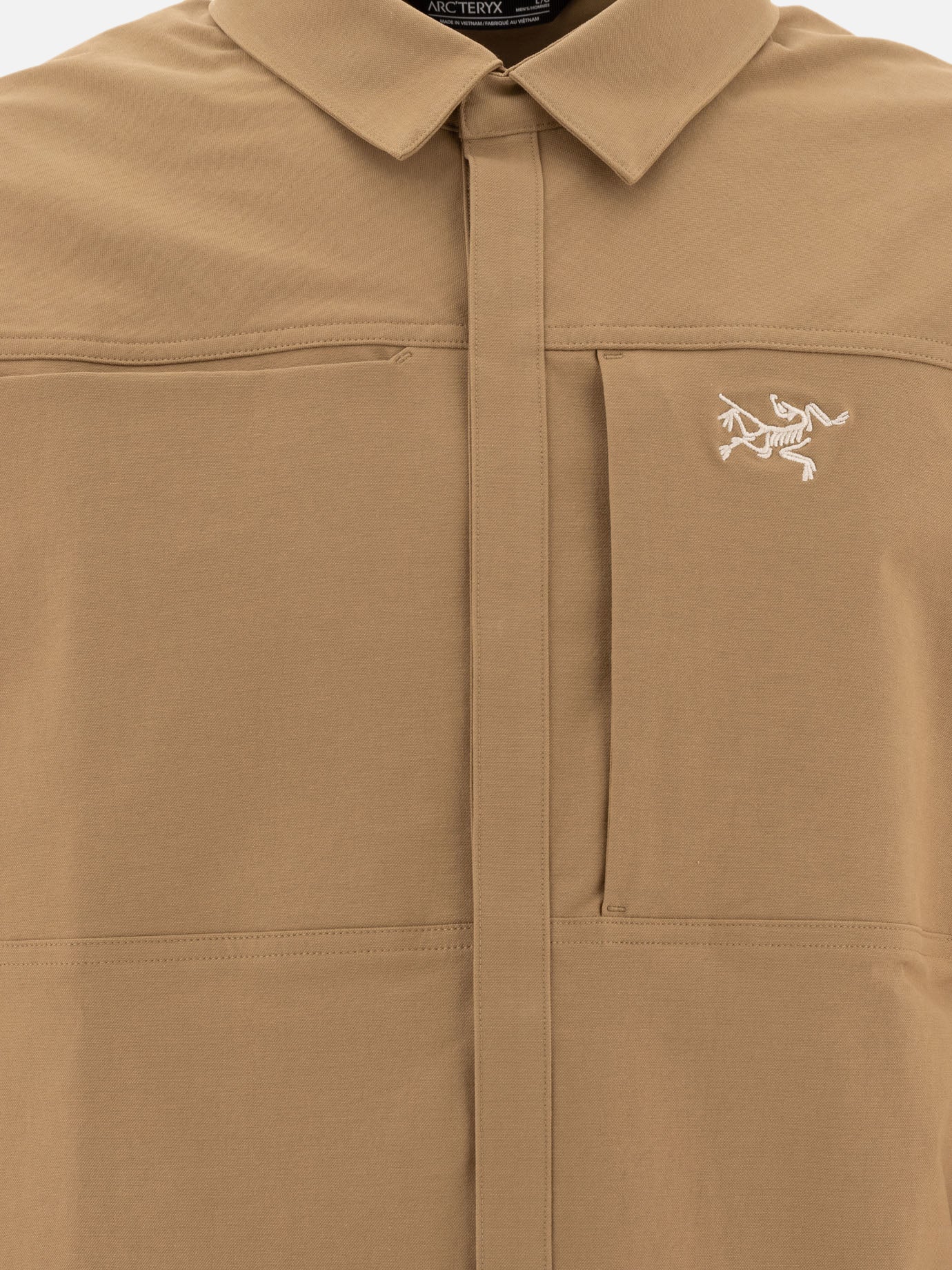 61% cotton 29% nylon 10% elastane Tinta unita  Brown - Arc'teryx Men | PDP | VIETTI Online Store | Zoom-Modal_3

