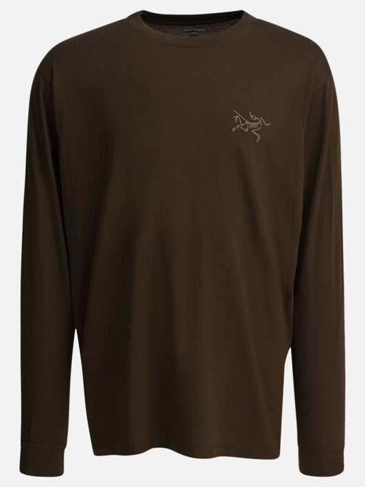 Crewneck t-shirts Logo  Brown - Arc'teryx Men | PLP | VIETTI Online Store 
