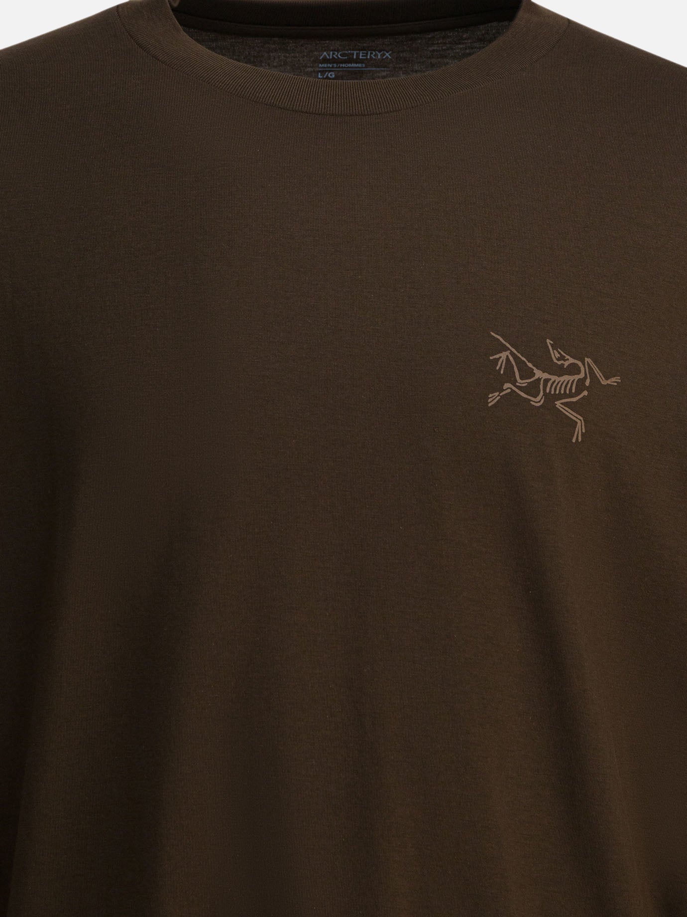 Crewneck t-shirts Logo  Brown - Arc'teryx Men | PDP | VIETTI Online Store | thumbnail_3