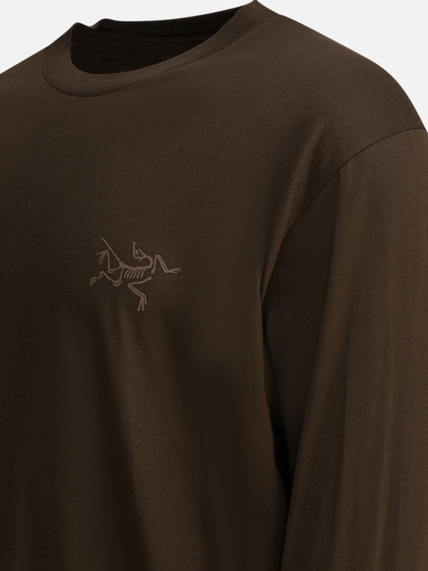 Crewneck t-shirts Logo  Brown - Arc'teryx Men | PDP | VIETTI Online Store | thumbnail_4